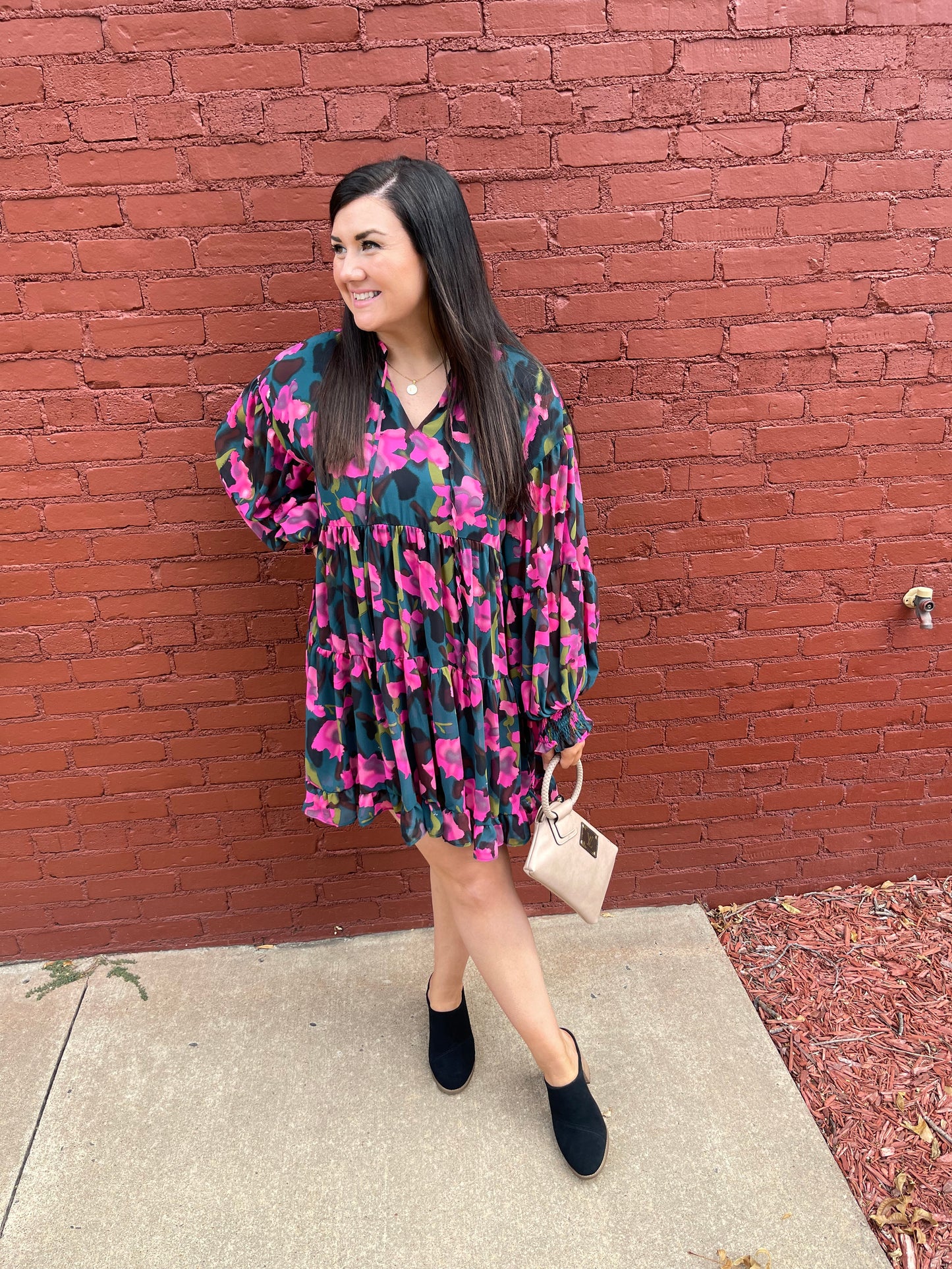 Hot Chiffon Mini Dress