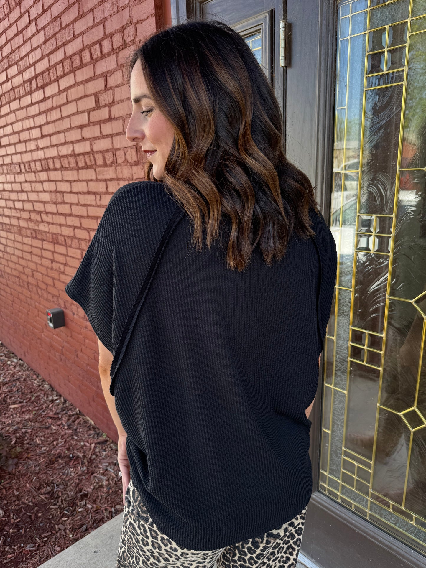 Polly Poncho Top