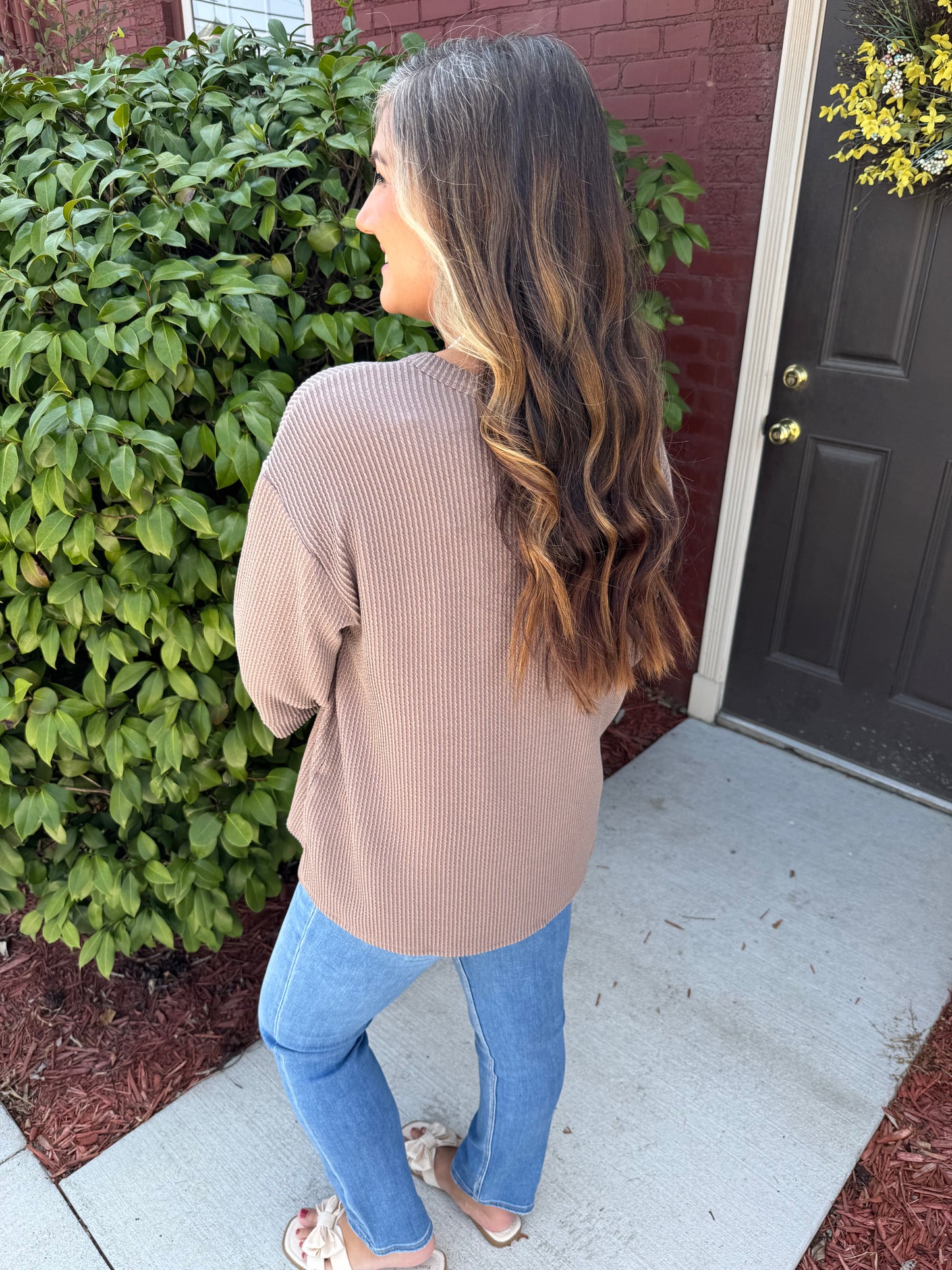 Really Ribbed Knit Top