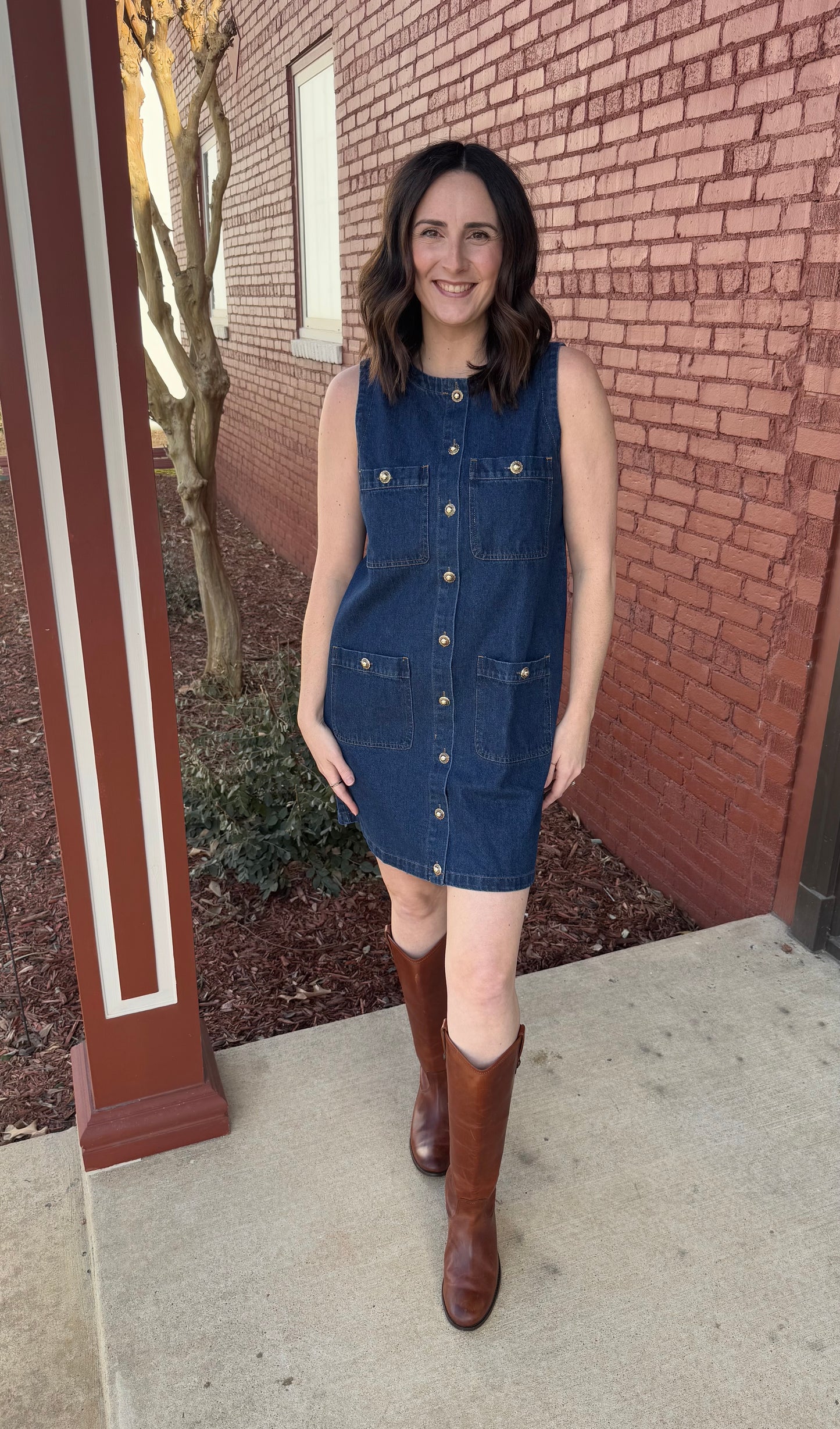 Nicole Denim Dress