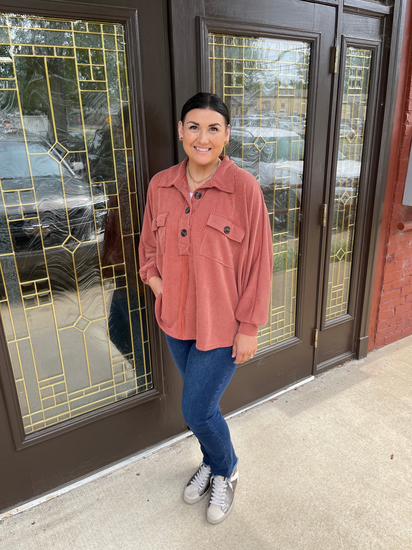 Ribbed Game Day 2.0 Pullover