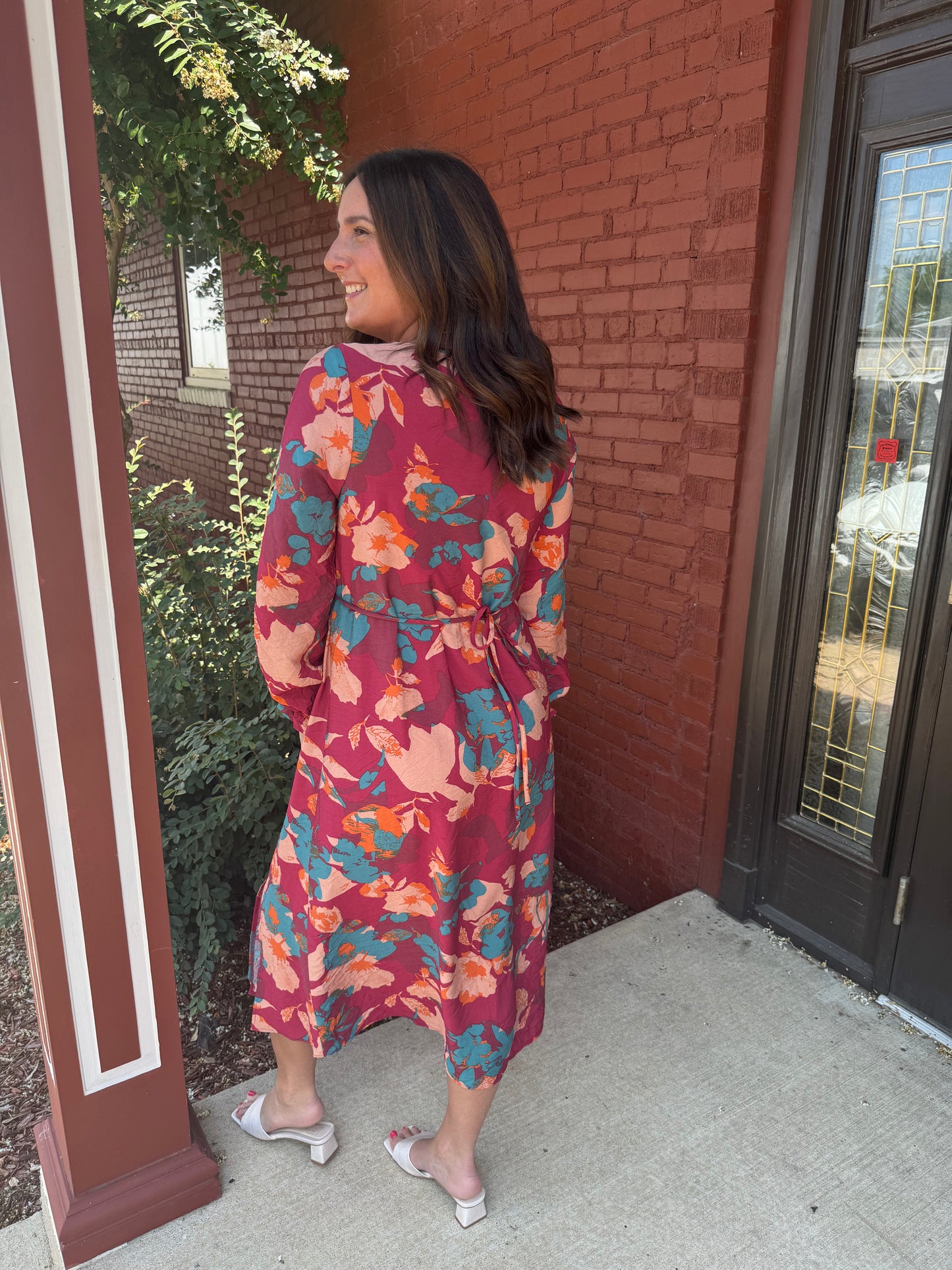 Autumn Floral Midi