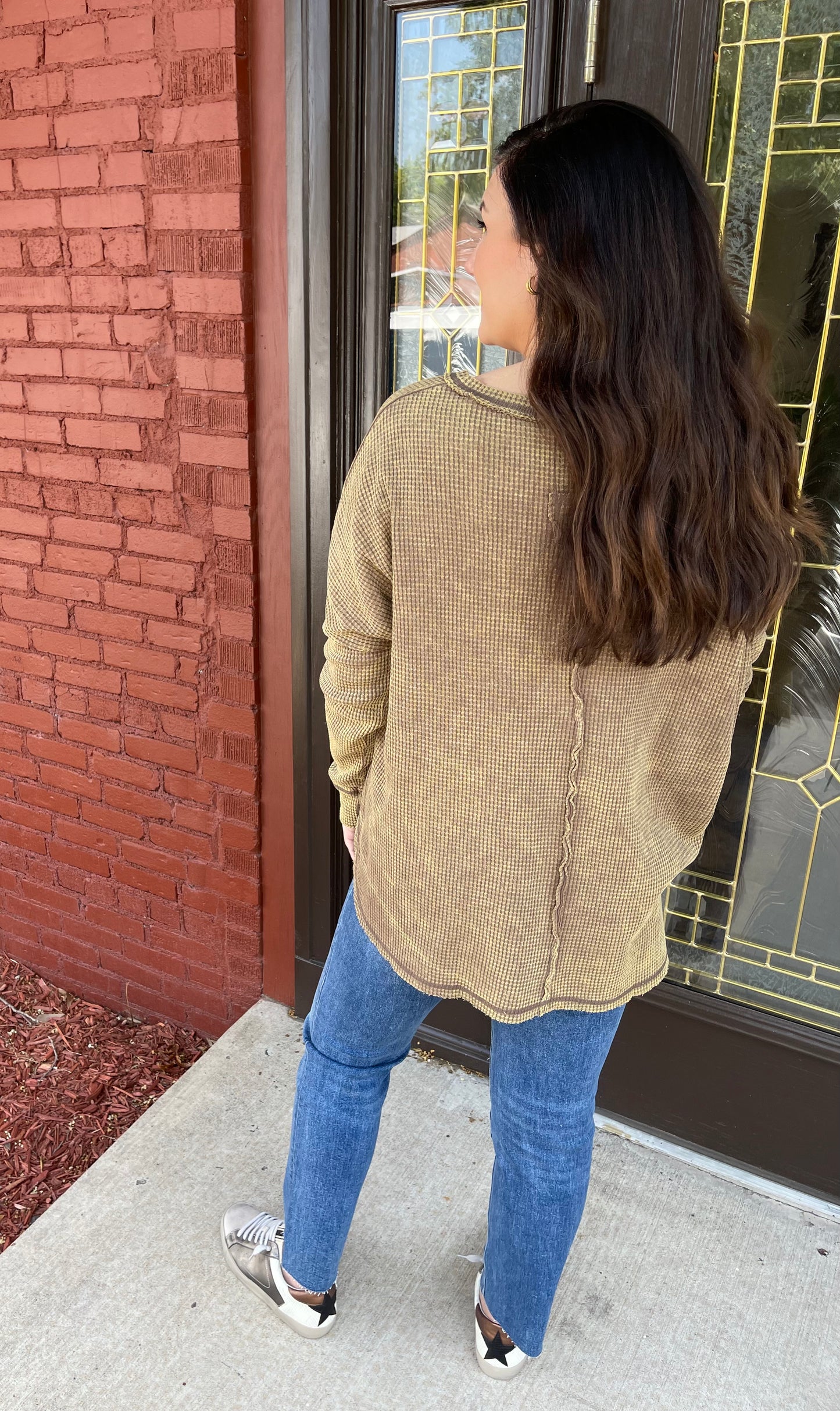 Baby Waffle L/S Top
