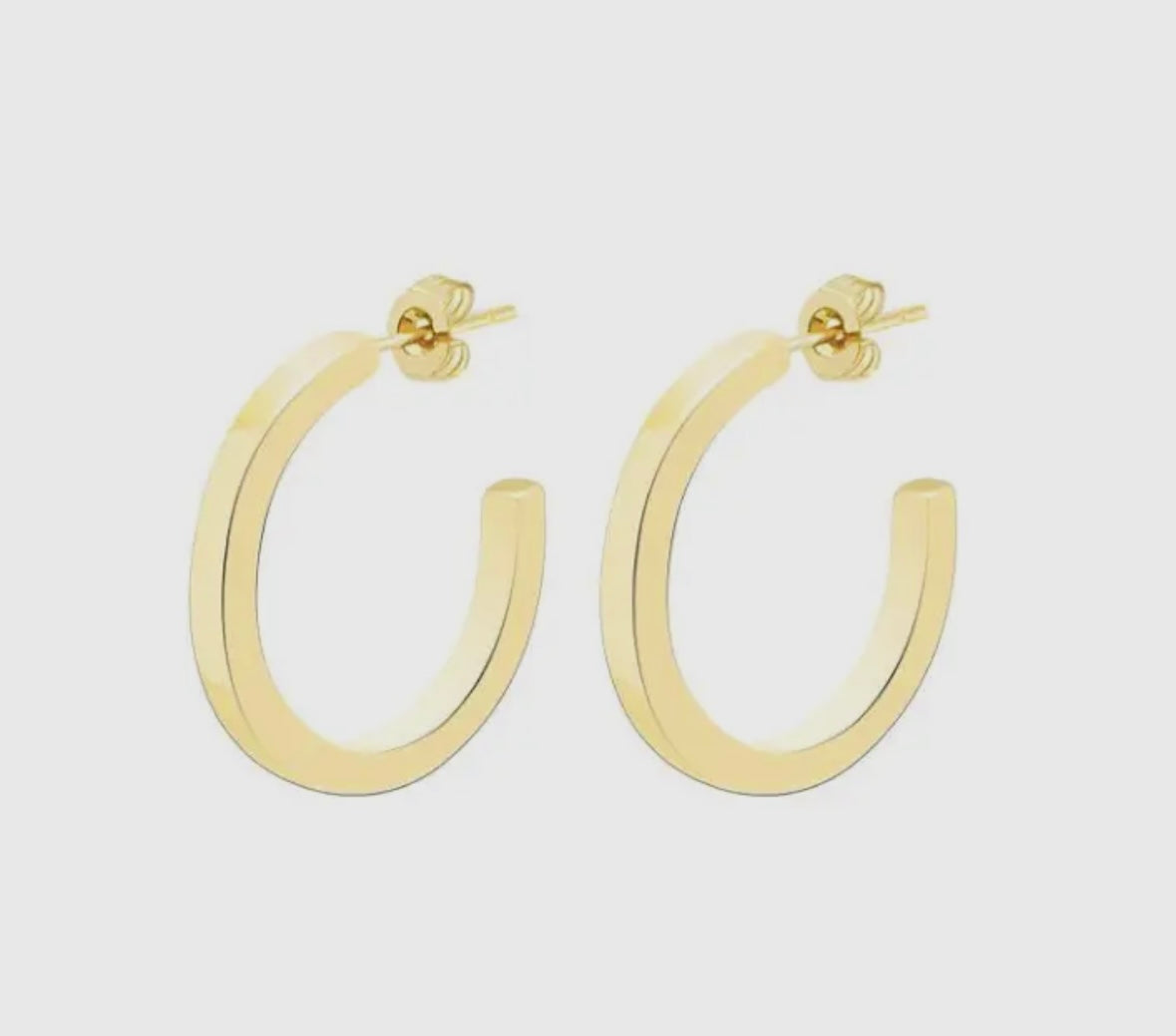 C Shaped Hoops