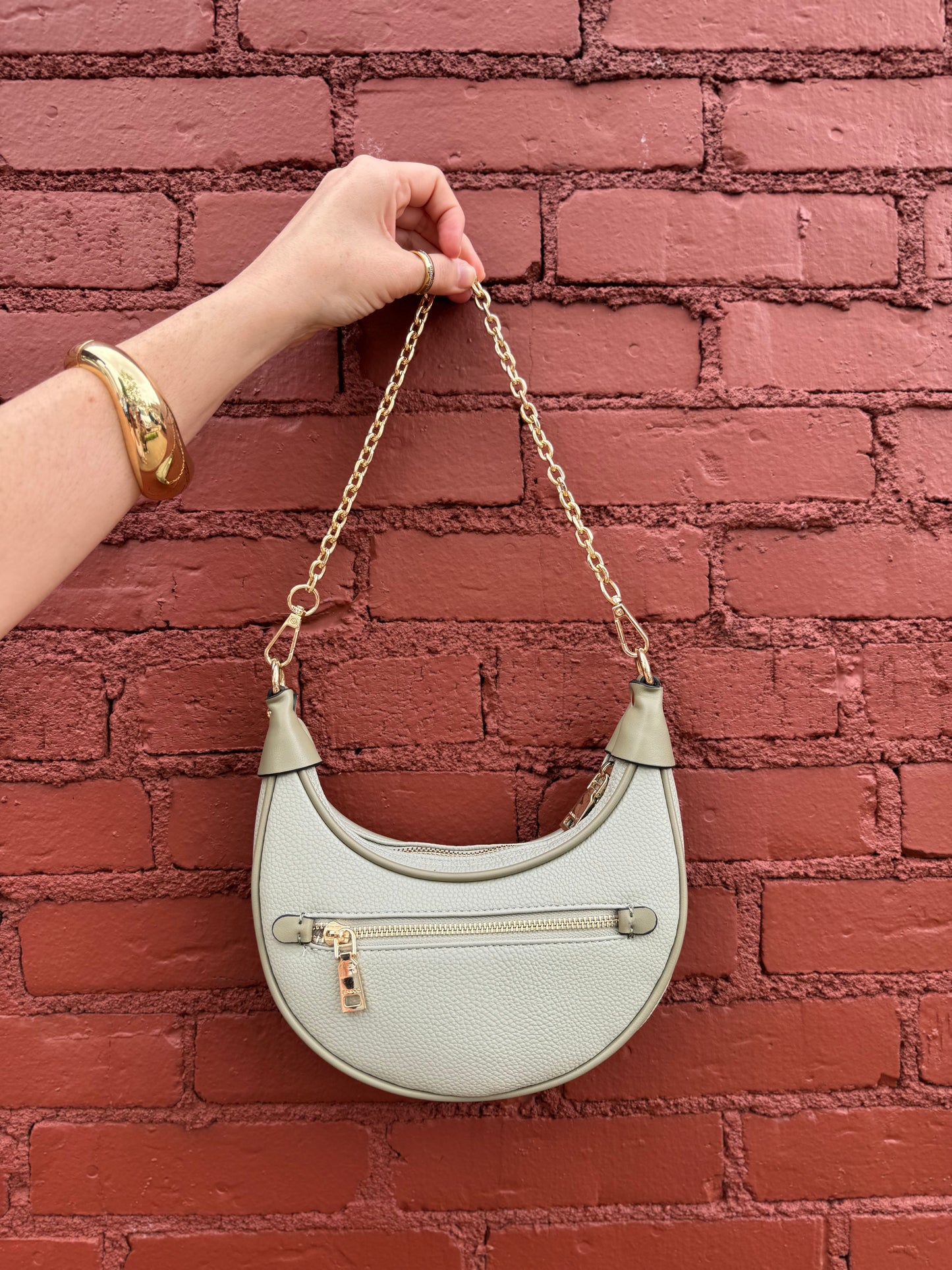 June Crescent Handbag