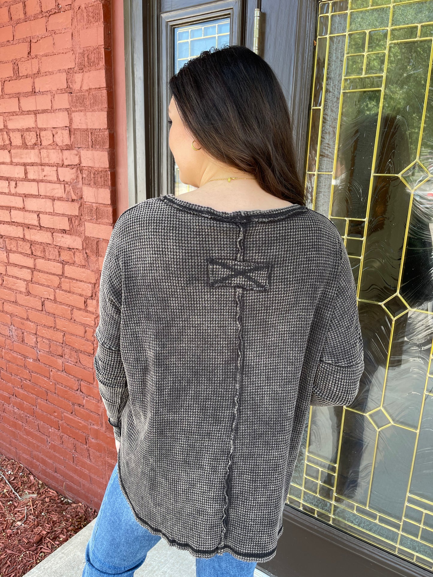 Baby Waffle L/S Top