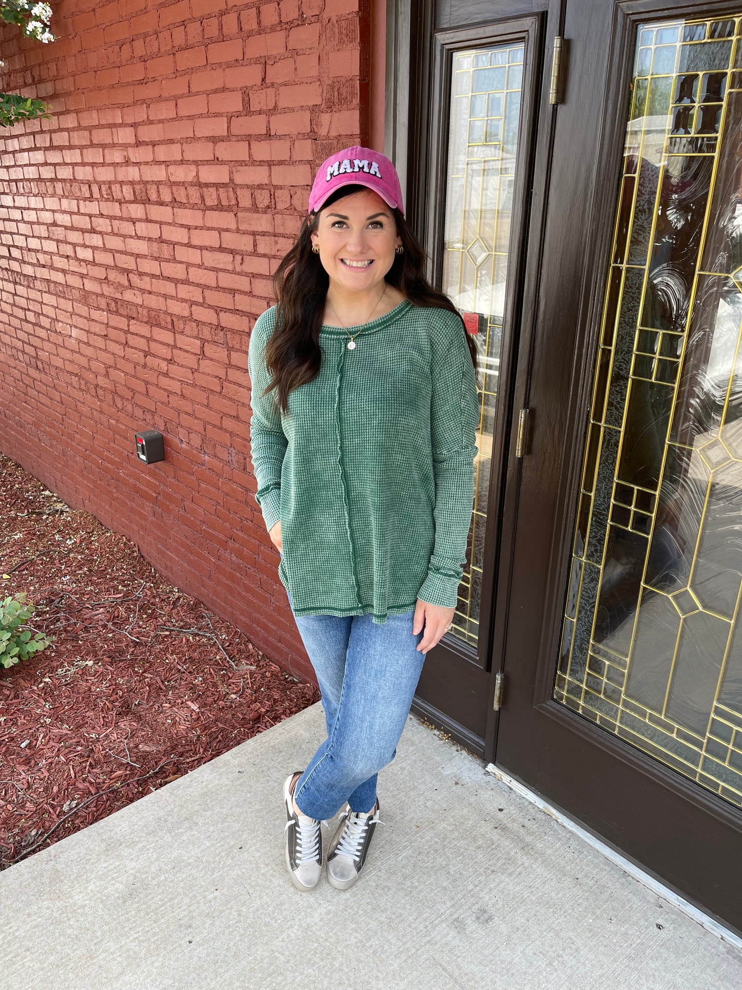 Baby Waffle L/S Top