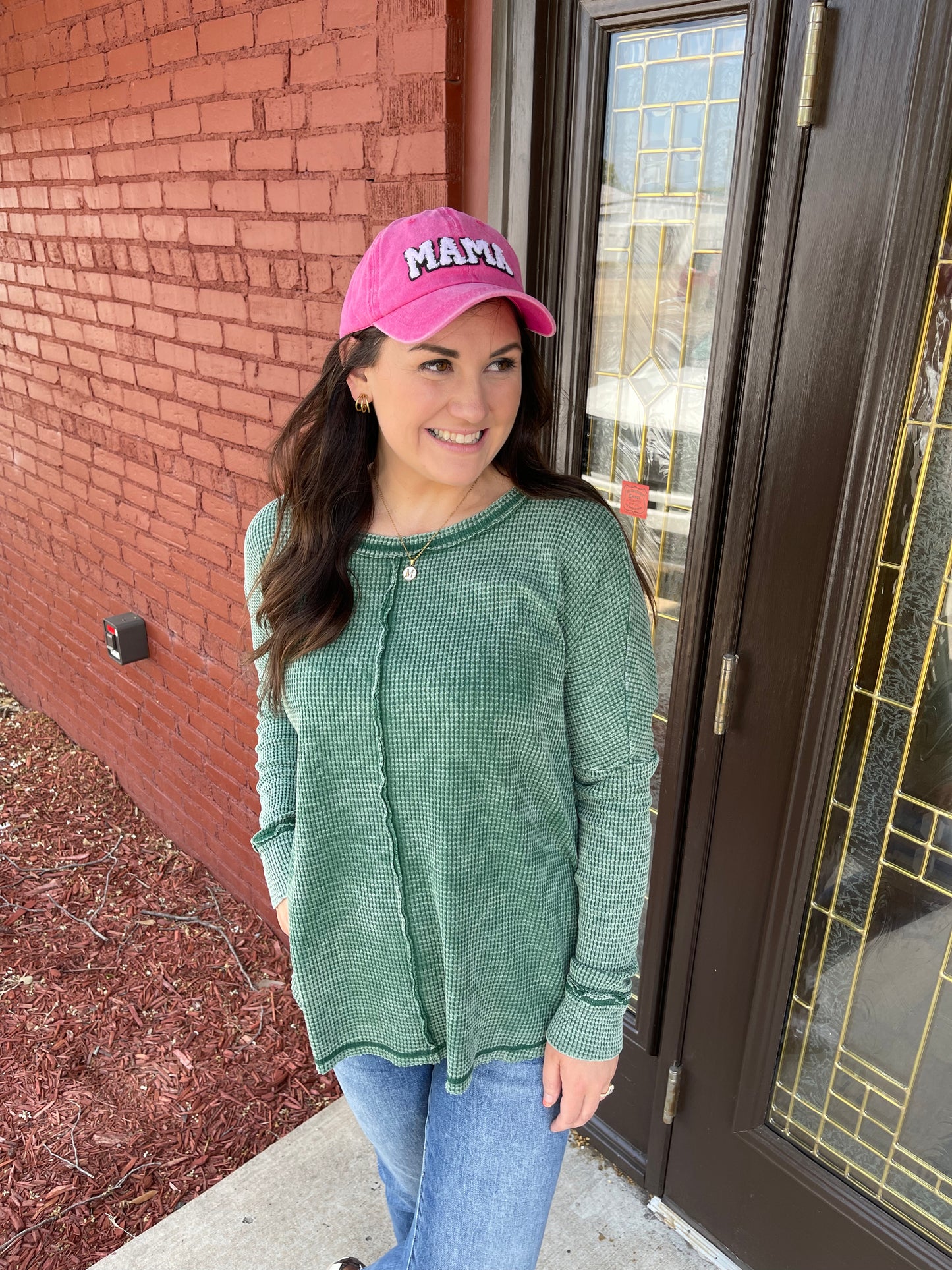 Baby Waffle L/S Top
