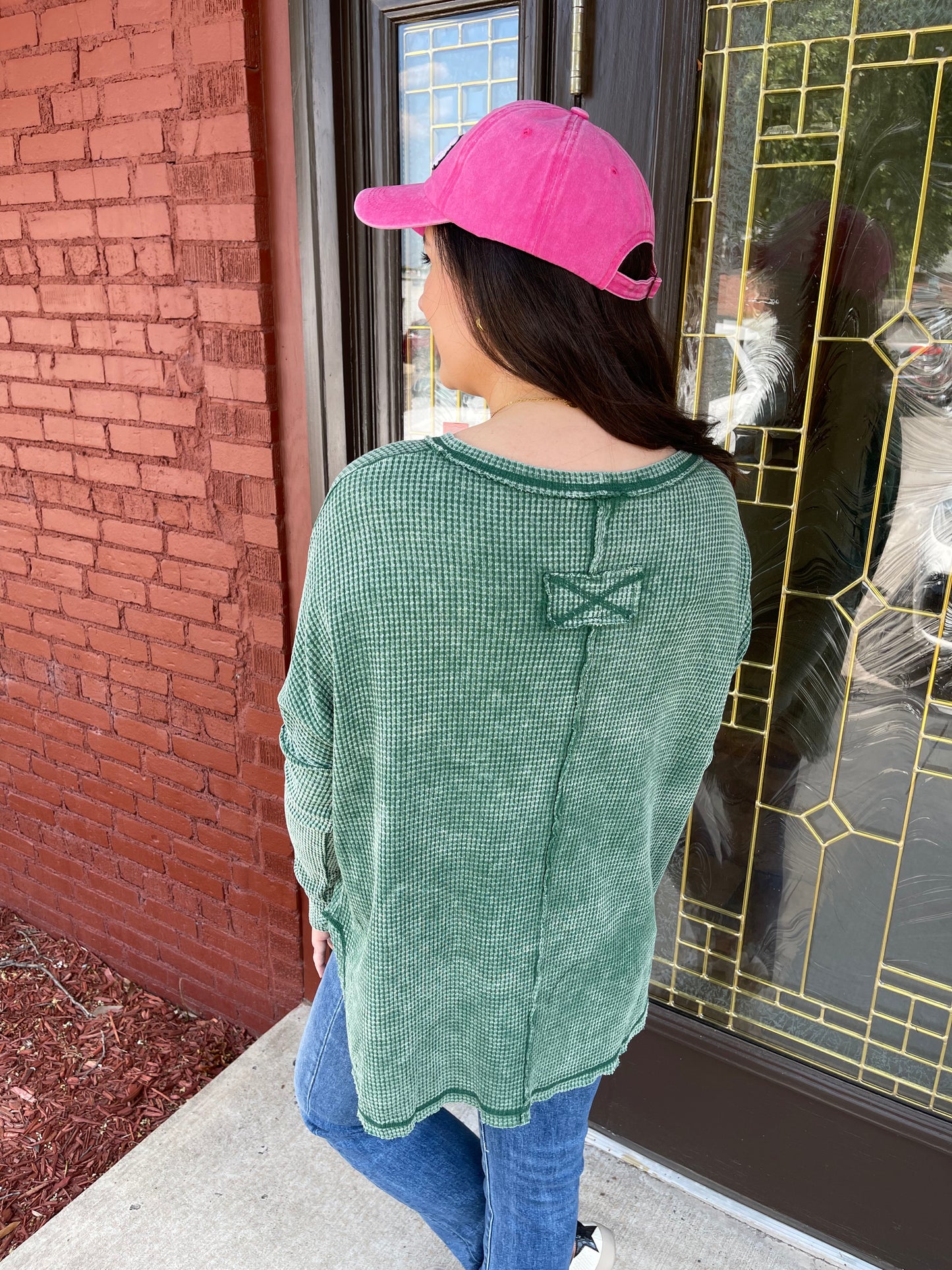 Baby Waffle L/S Top