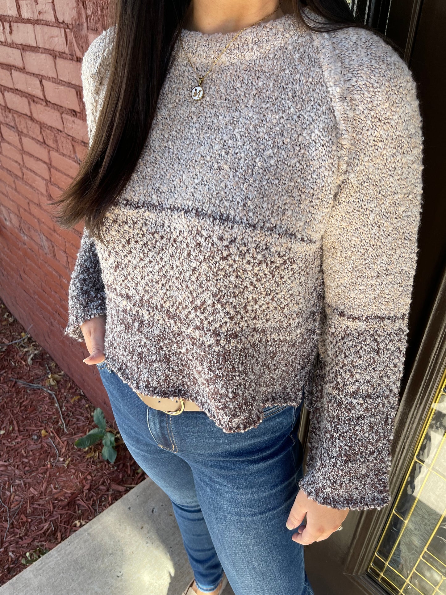Log Cabin Getaway Sweater