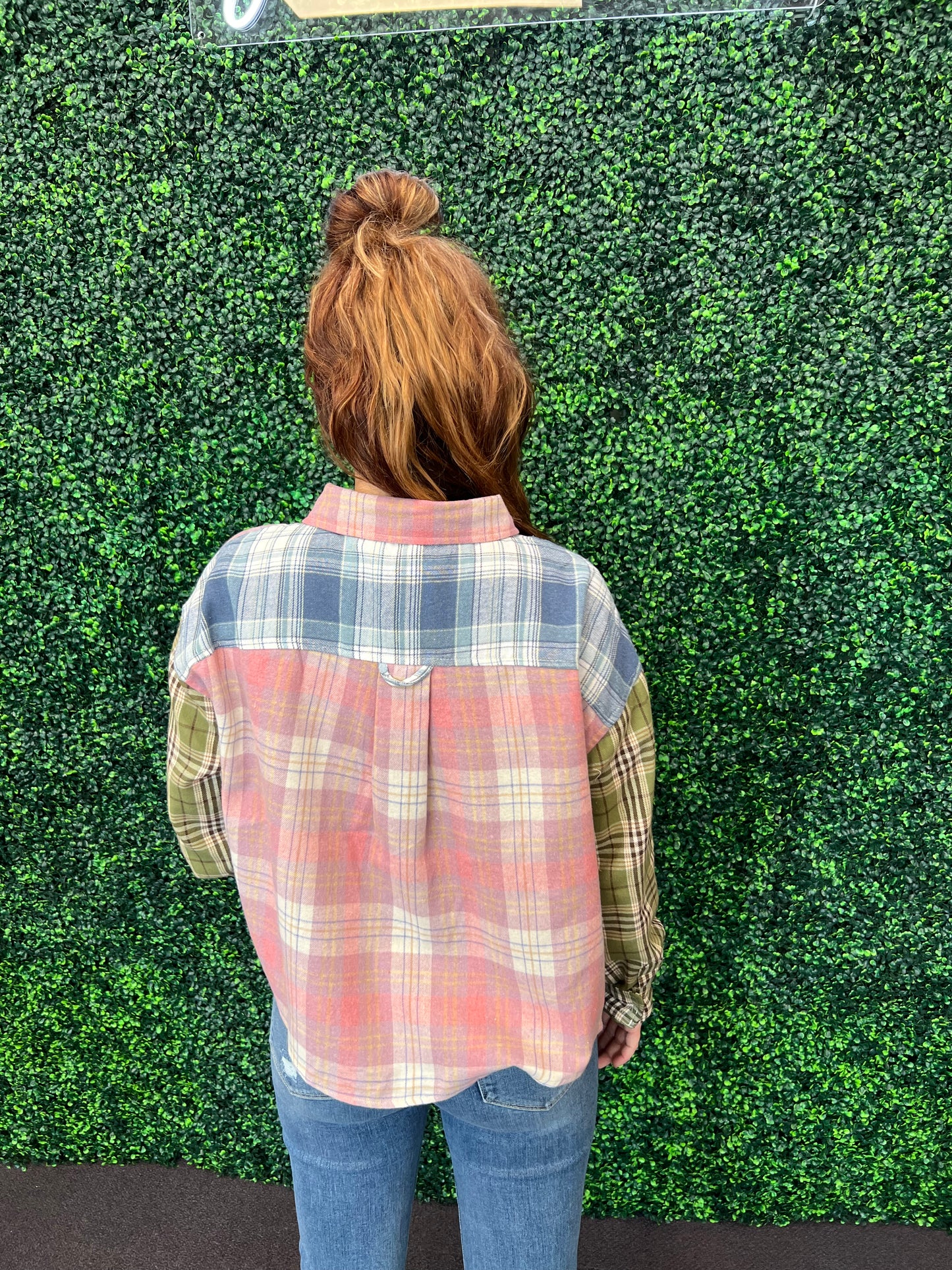 Auden Mixed Plaid Shirt