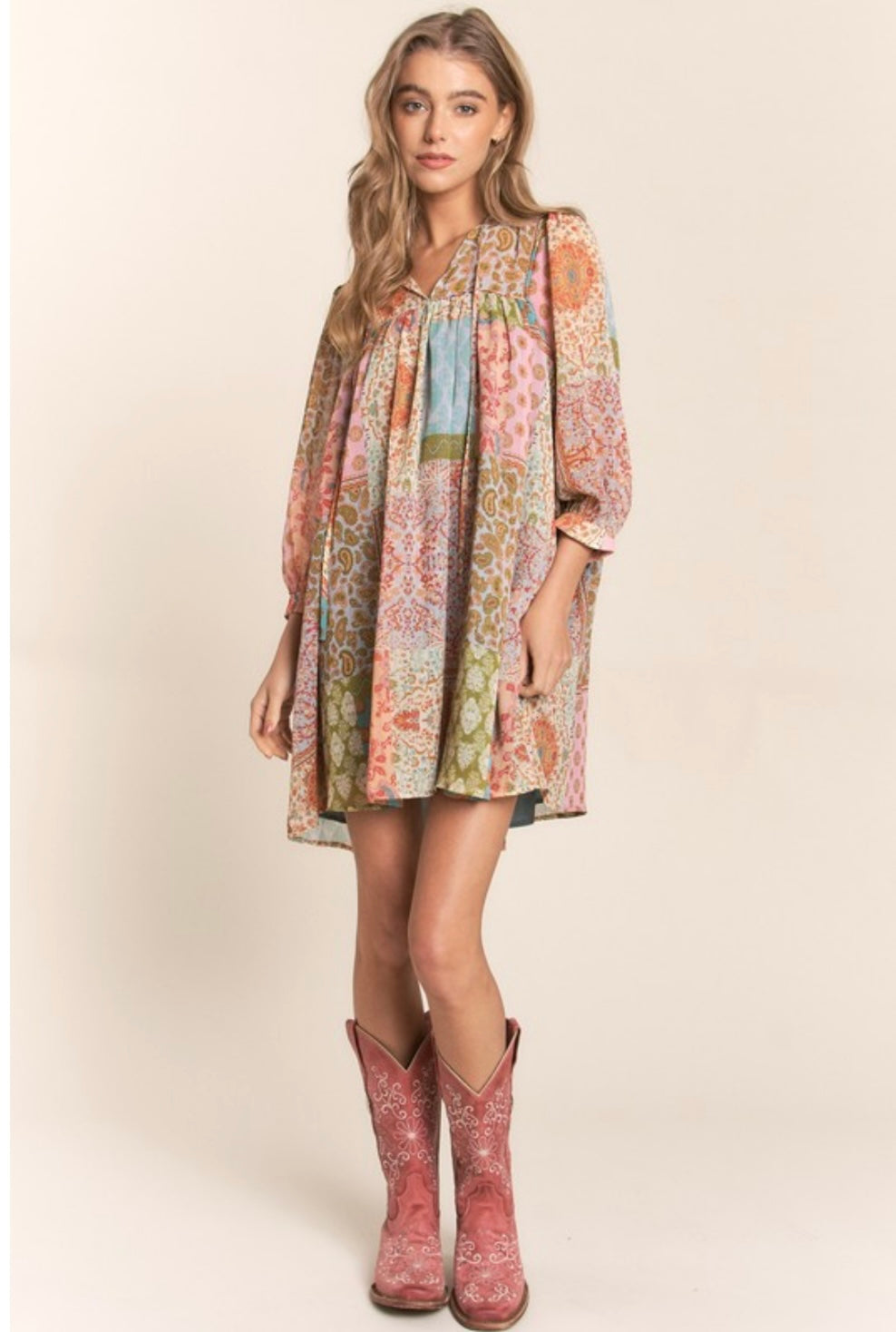 Spring Boho Dress
