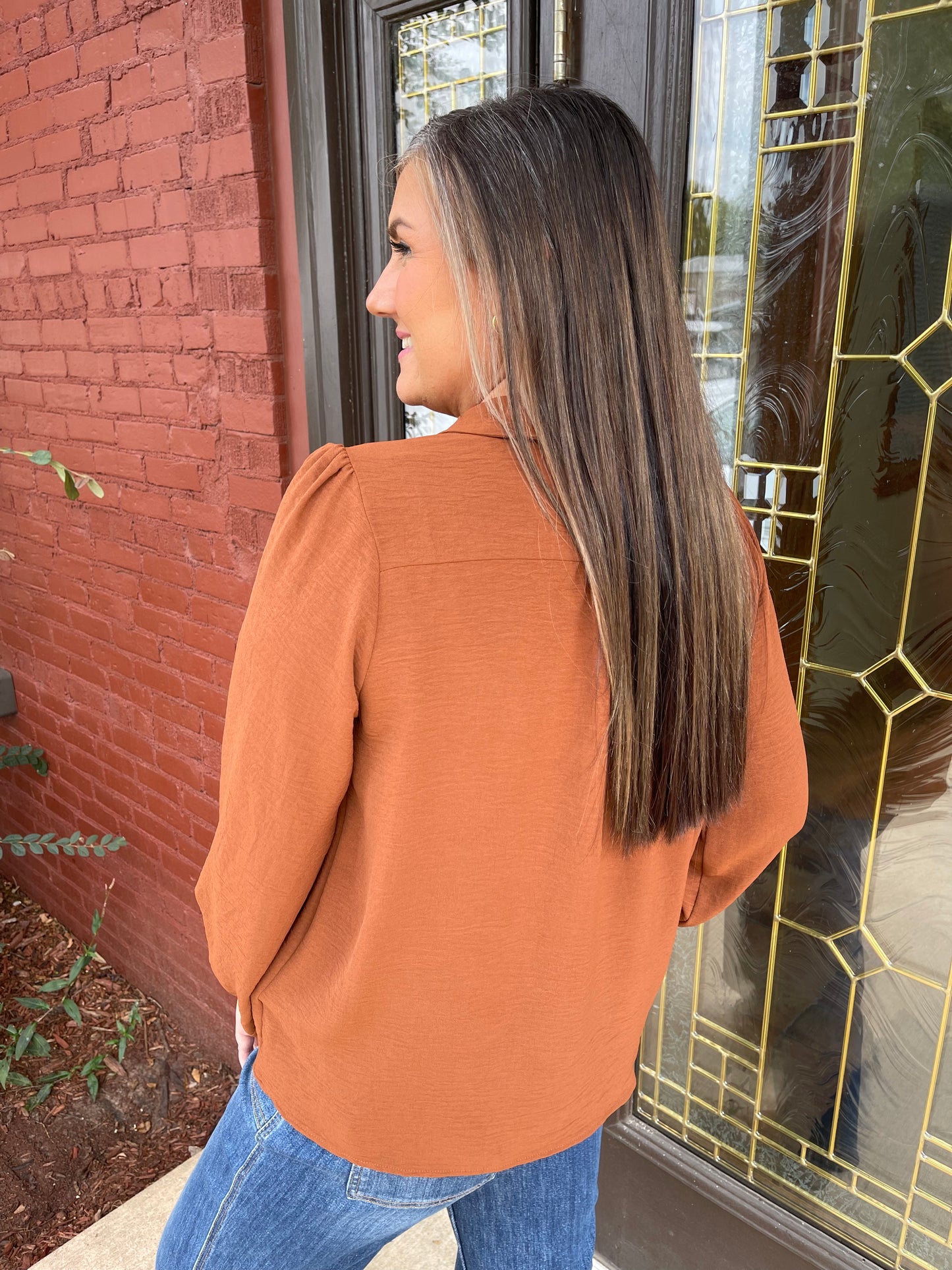 Caramel Drizzle Top