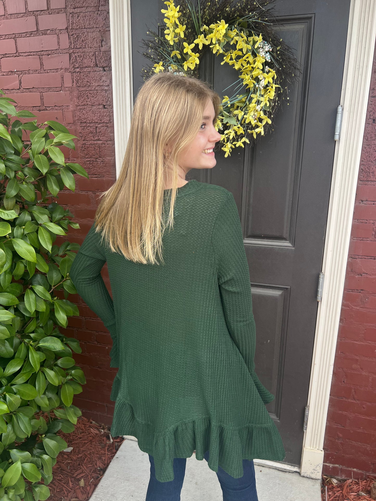 Savannah Waffle Flare Top