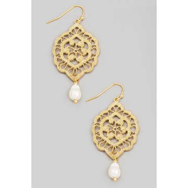 Filigree Dangle Earring