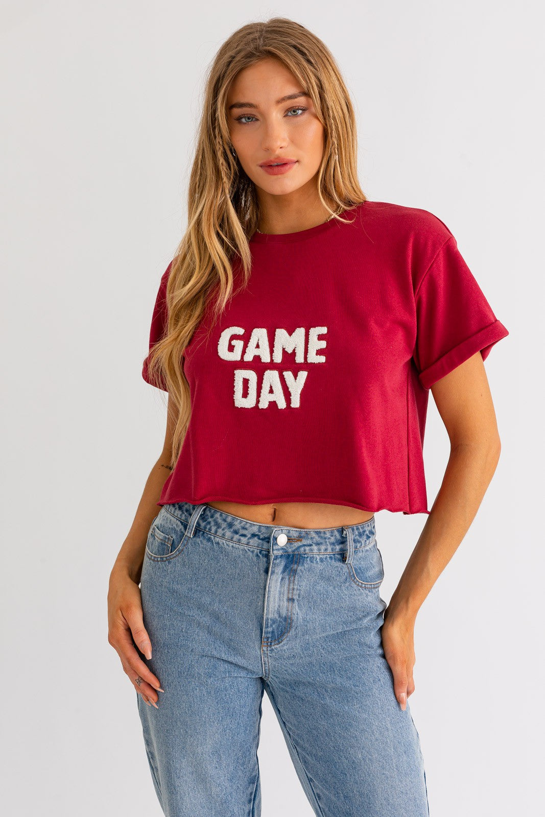 Running Back Crop Tee