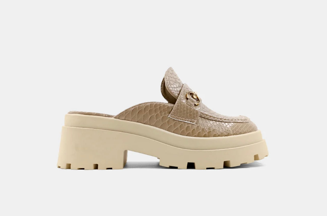 Audra Taupe Snake