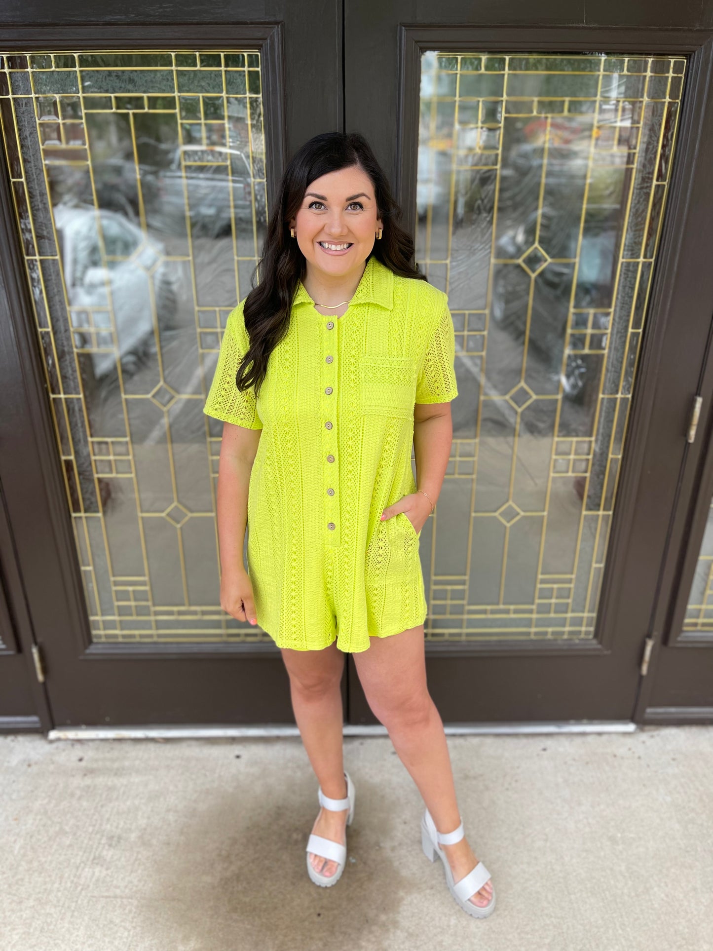 Boho Knit Romper