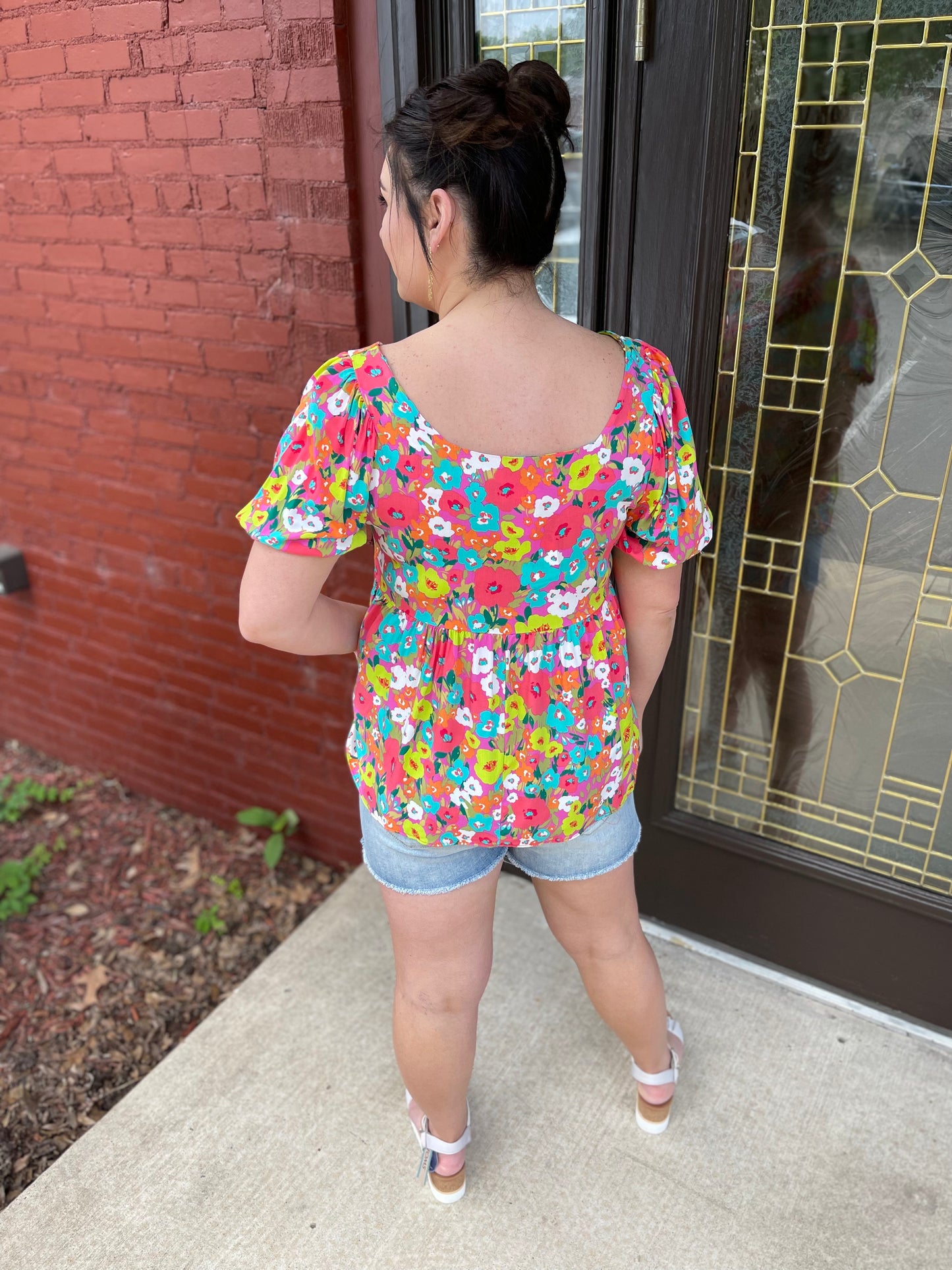Summer Floral Top