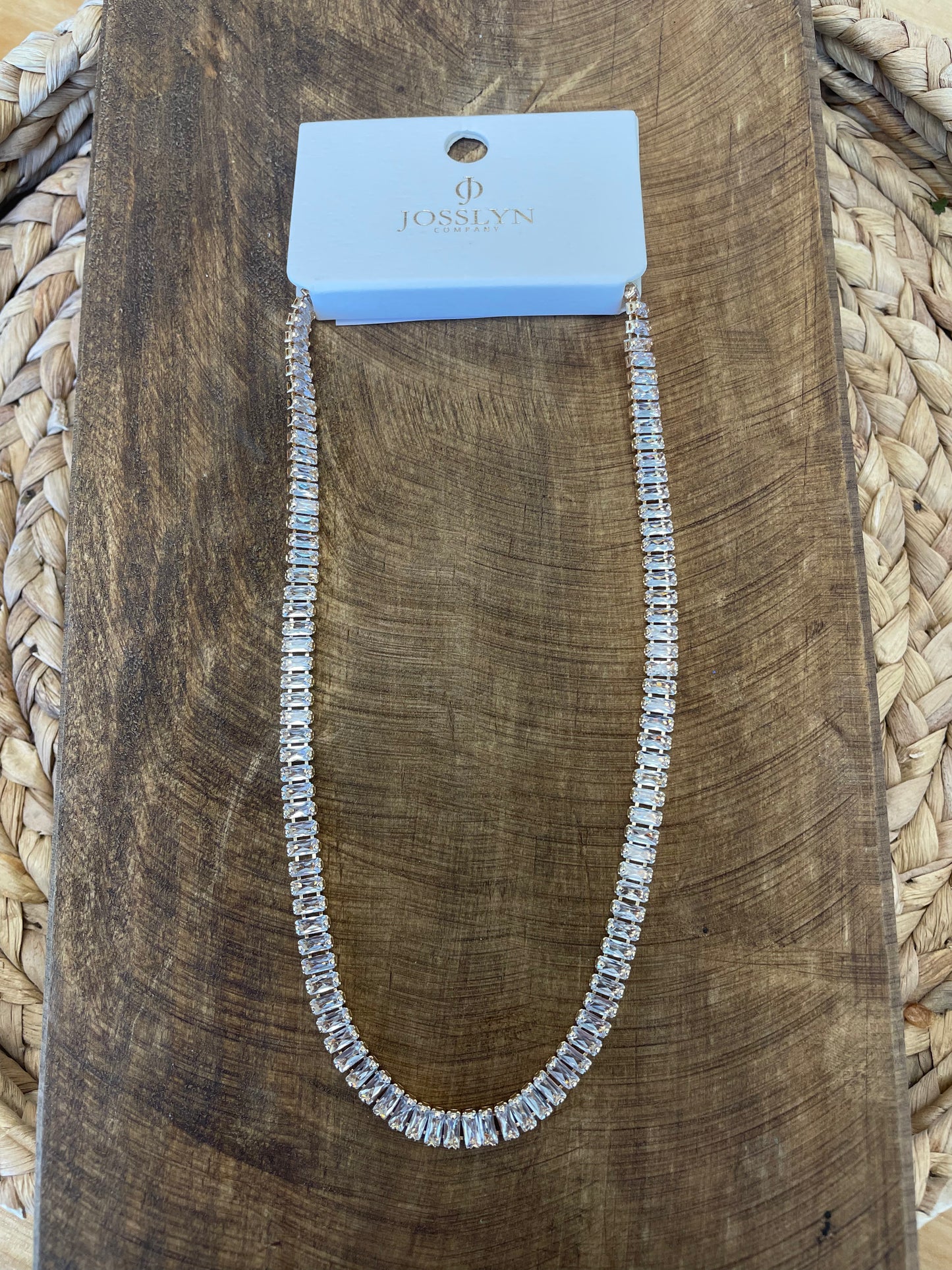 Baguette Tennis Necklace