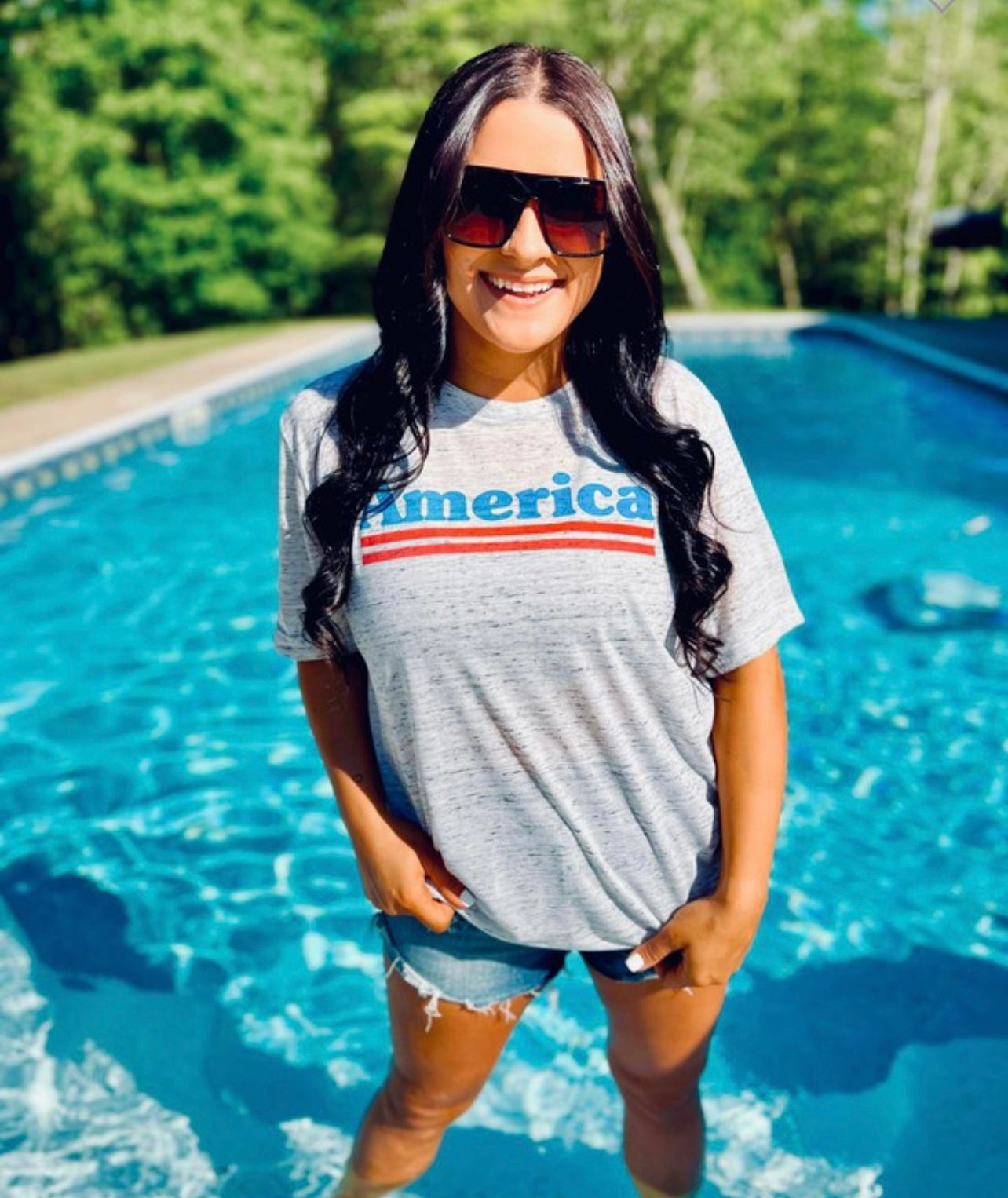 American Lines Tee