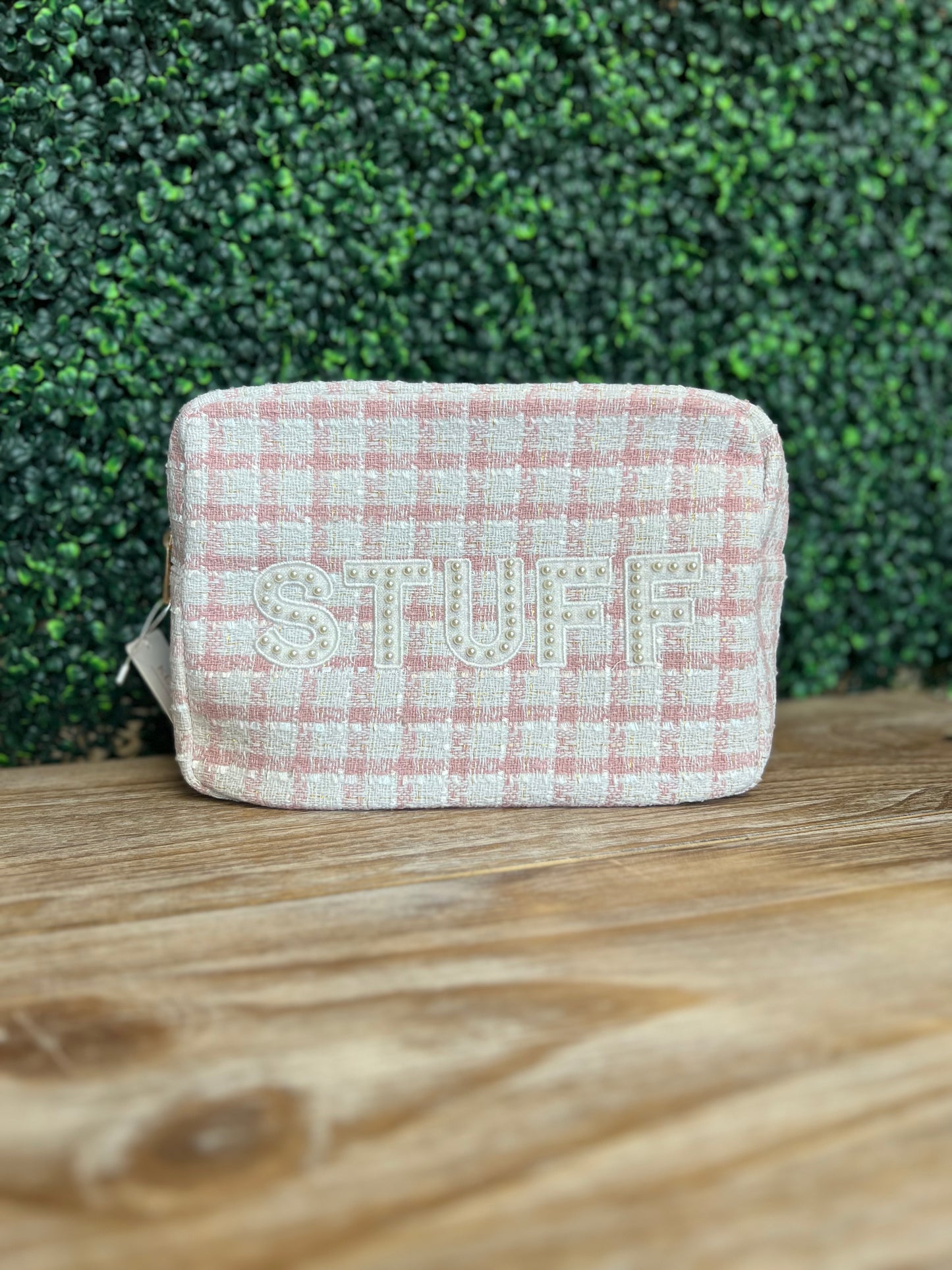 KK Pink Plaid Stuff XL