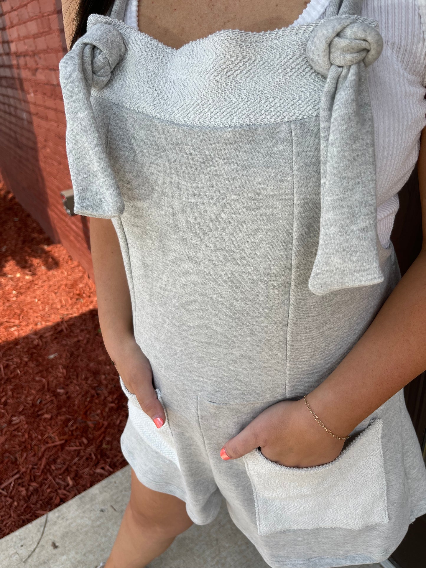 French Terry Romper