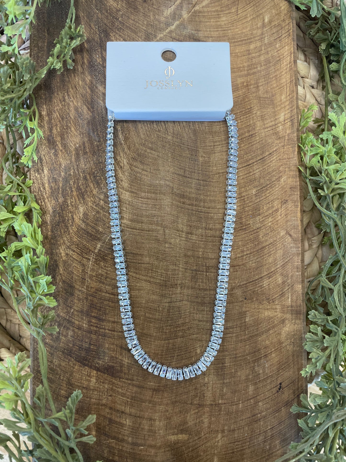 Baguette Tennis Necklace