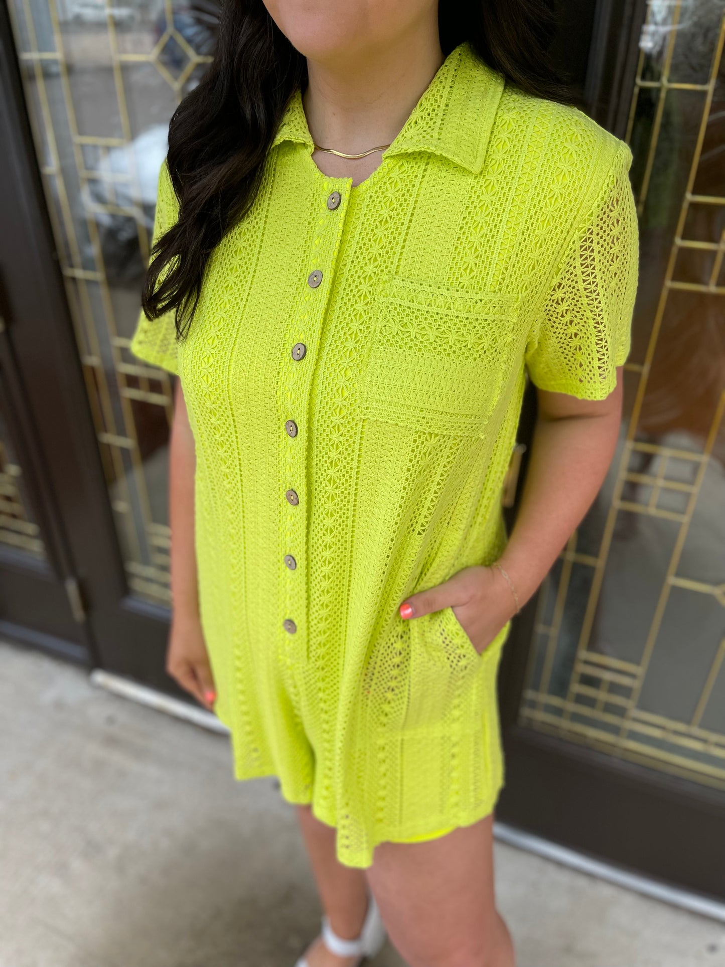 Boho Knit Romper