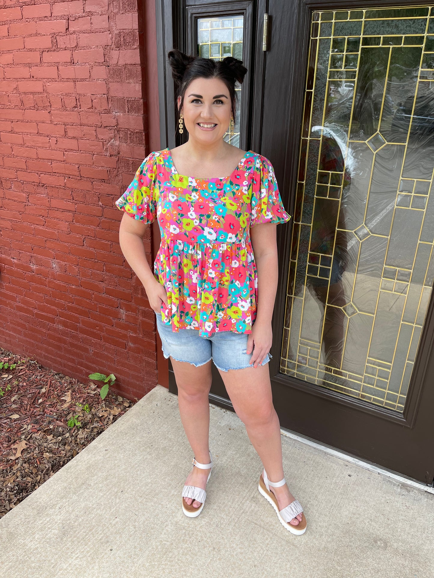 Summer Floral Top