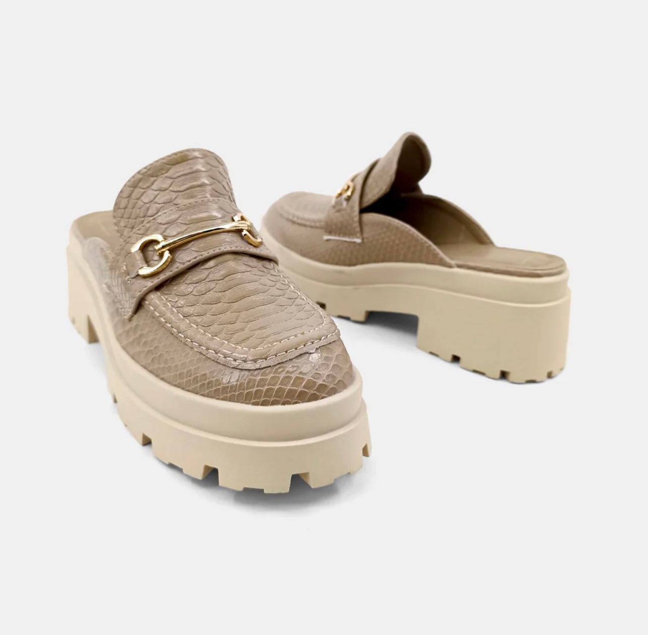 Audra Taupe Snake