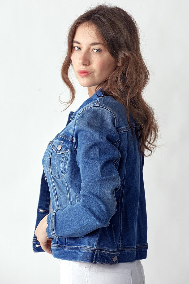 Washed Denim Jacket