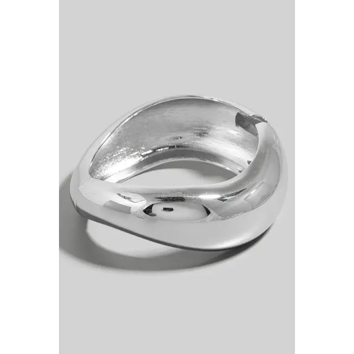 Wavy Metallic Bangle