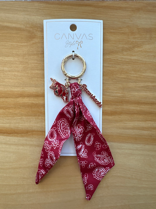 Arkansas Bag Charm