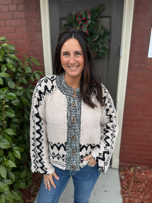 Cozy Cabin Dreams Cardi