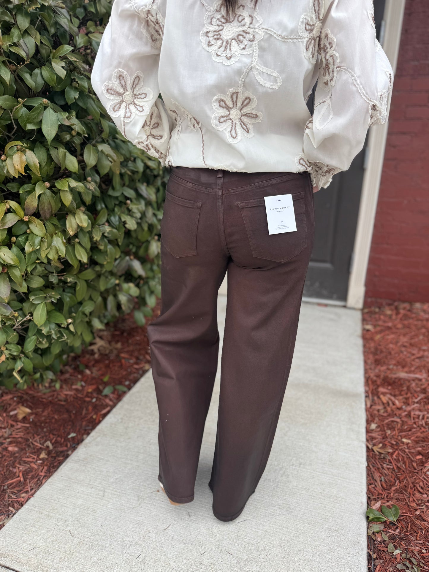 Chicory Coffee Coated Jeans