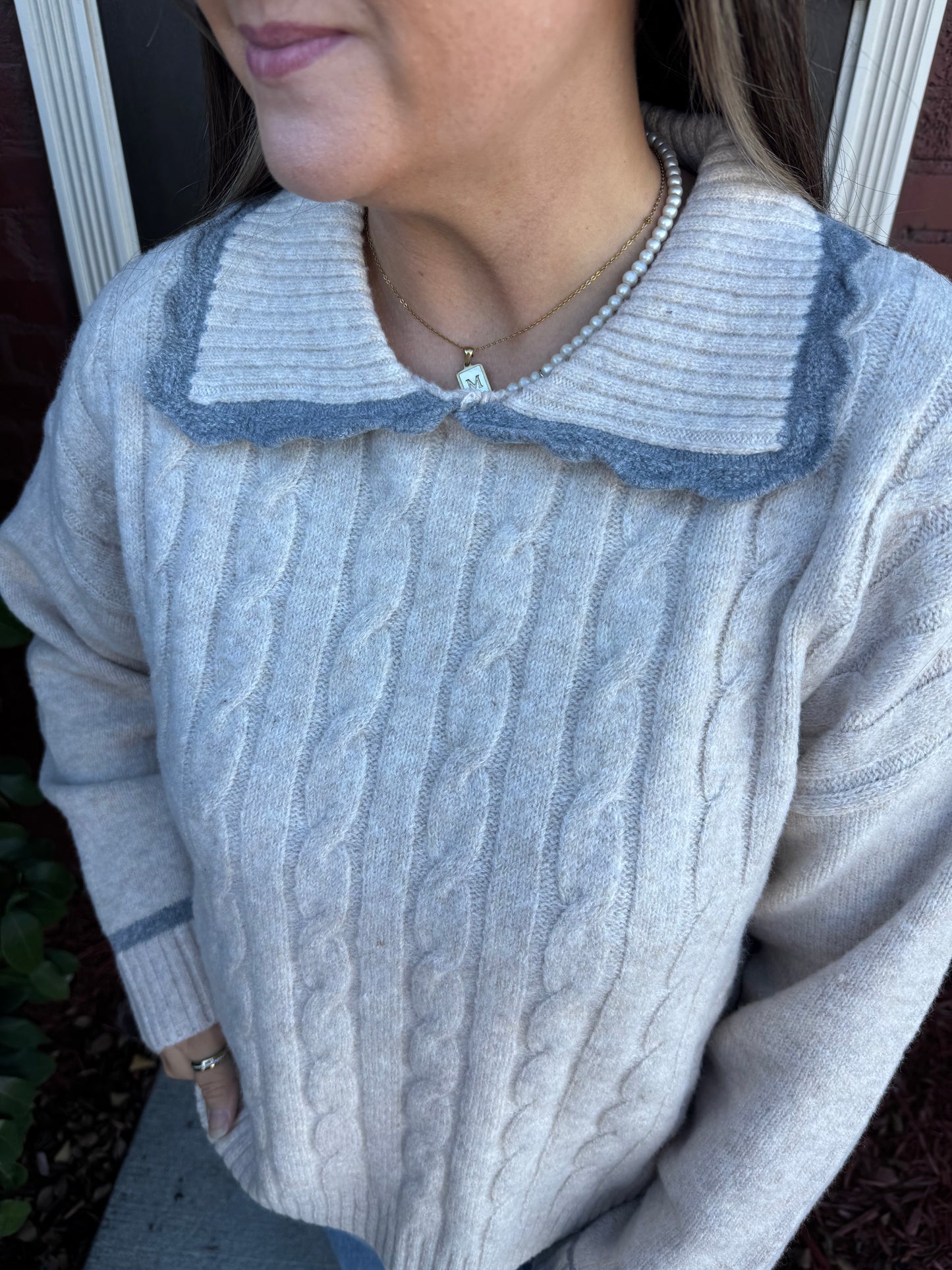 Obsessed Oatmeal Sweater