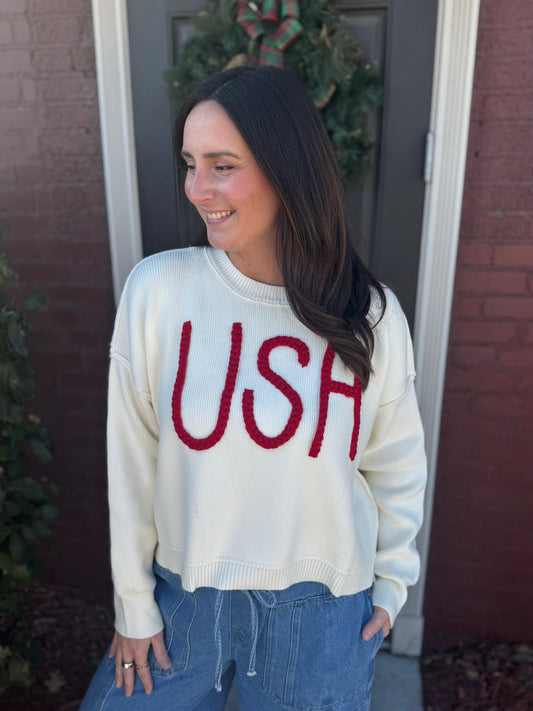 USA Knit Sweater