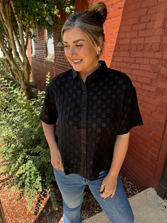 Jackie Button Blouse