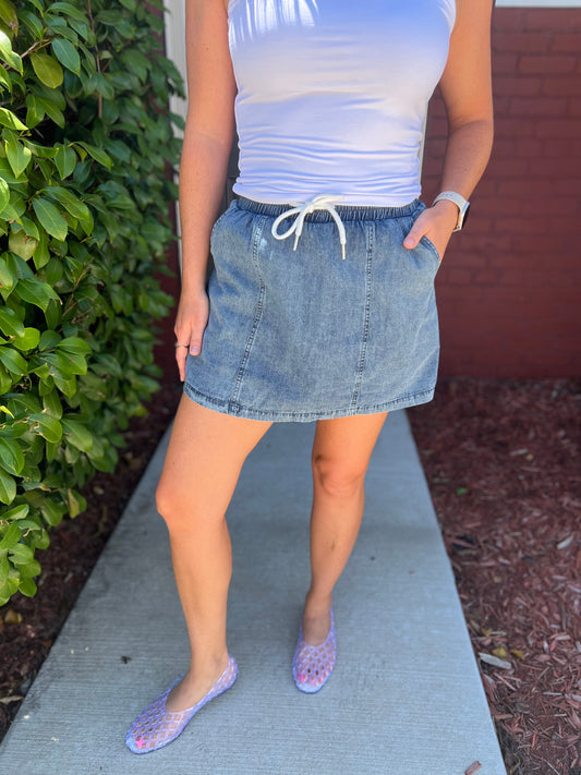 Midnight Skort