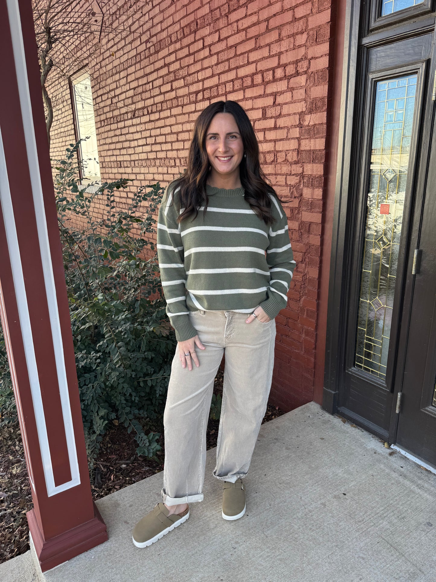 Corduroy Crop Barrel HR
