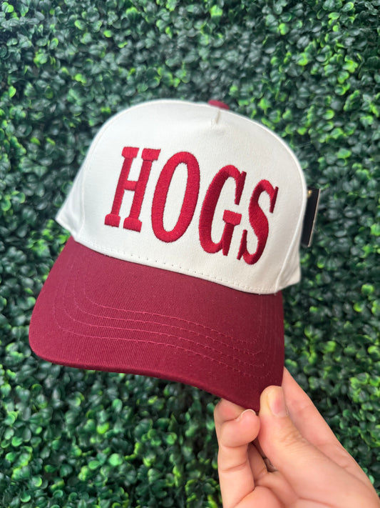 Hogs Embroidered Cap