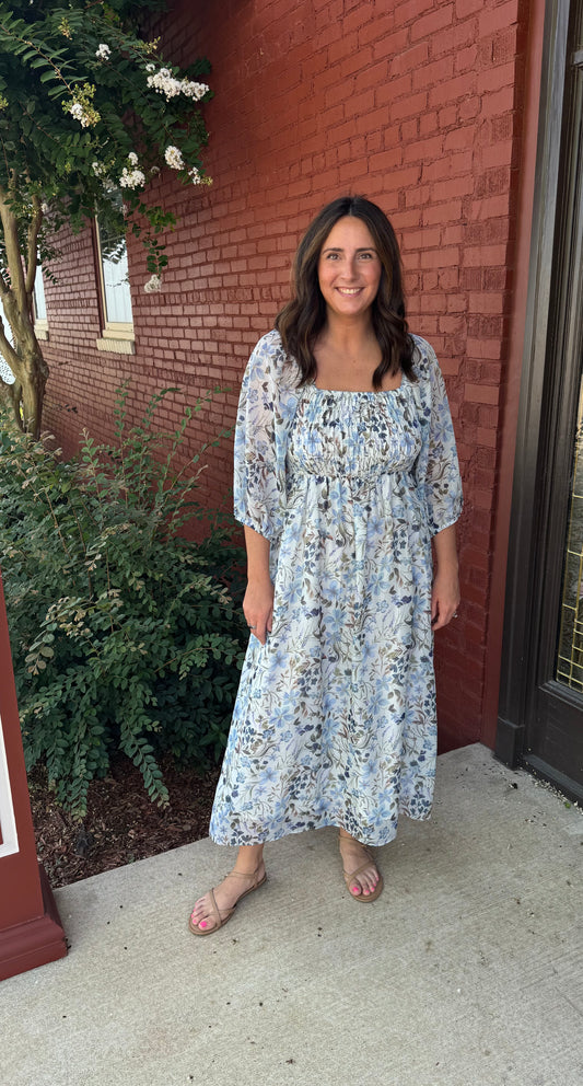 Flora Midi Dress