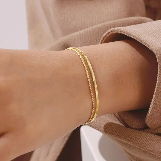 18K Stainless Steel Free Bracelet