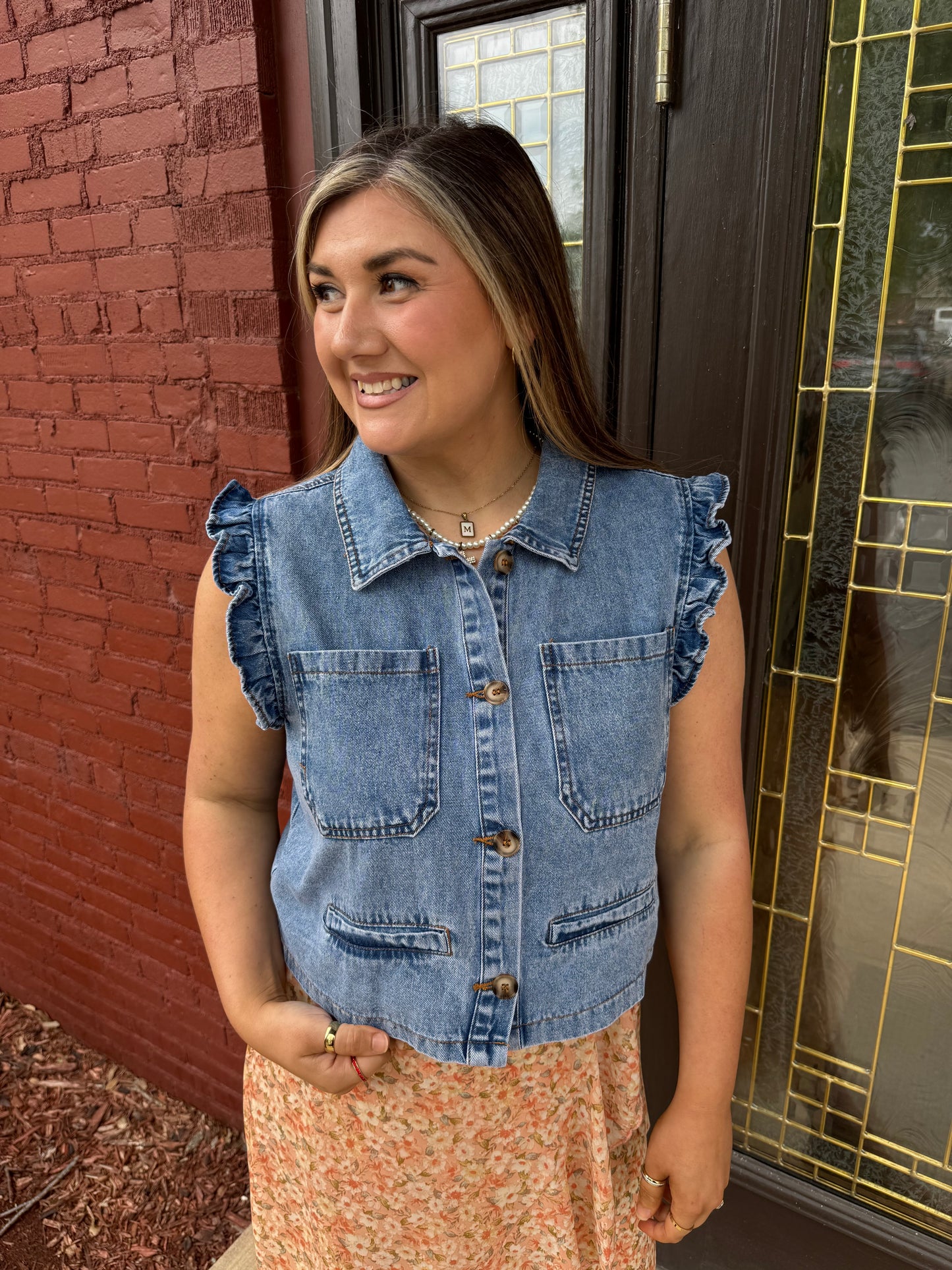 Gilli Ruffle Vest