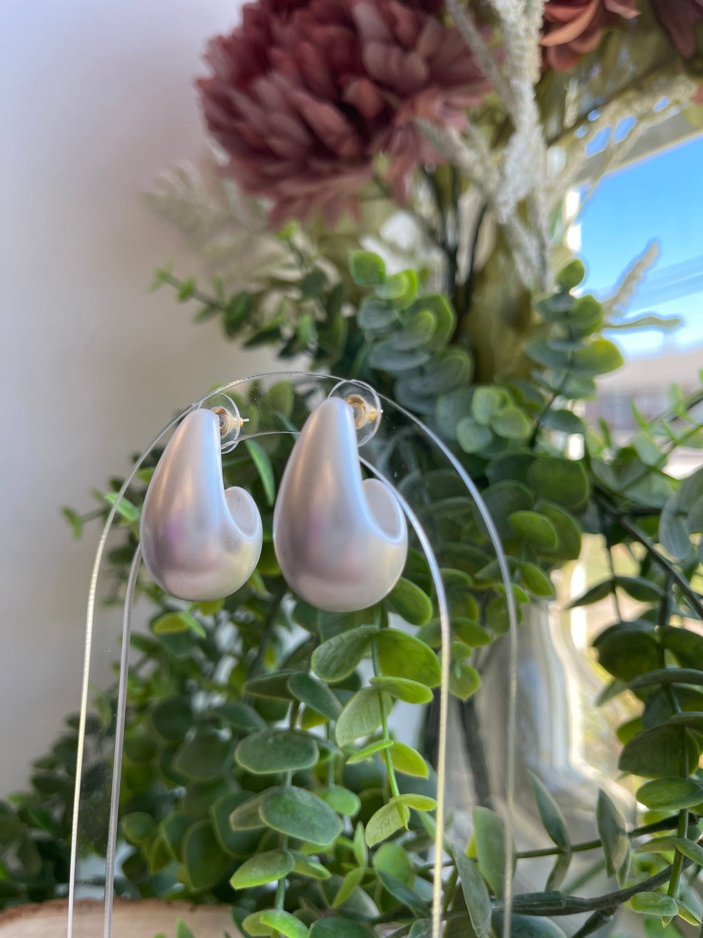 Pearl Teardrop Earring