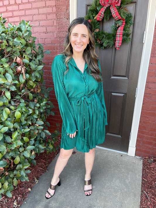 Perfect Shade of Emerald Dress