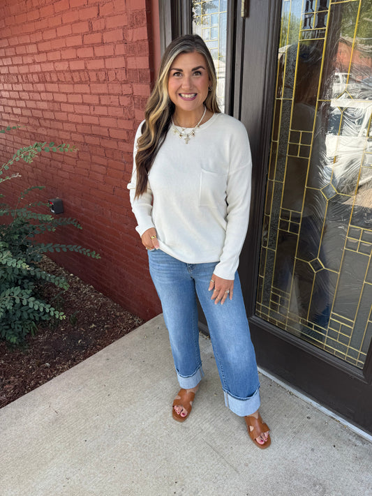 Aspen Waffle Sweater