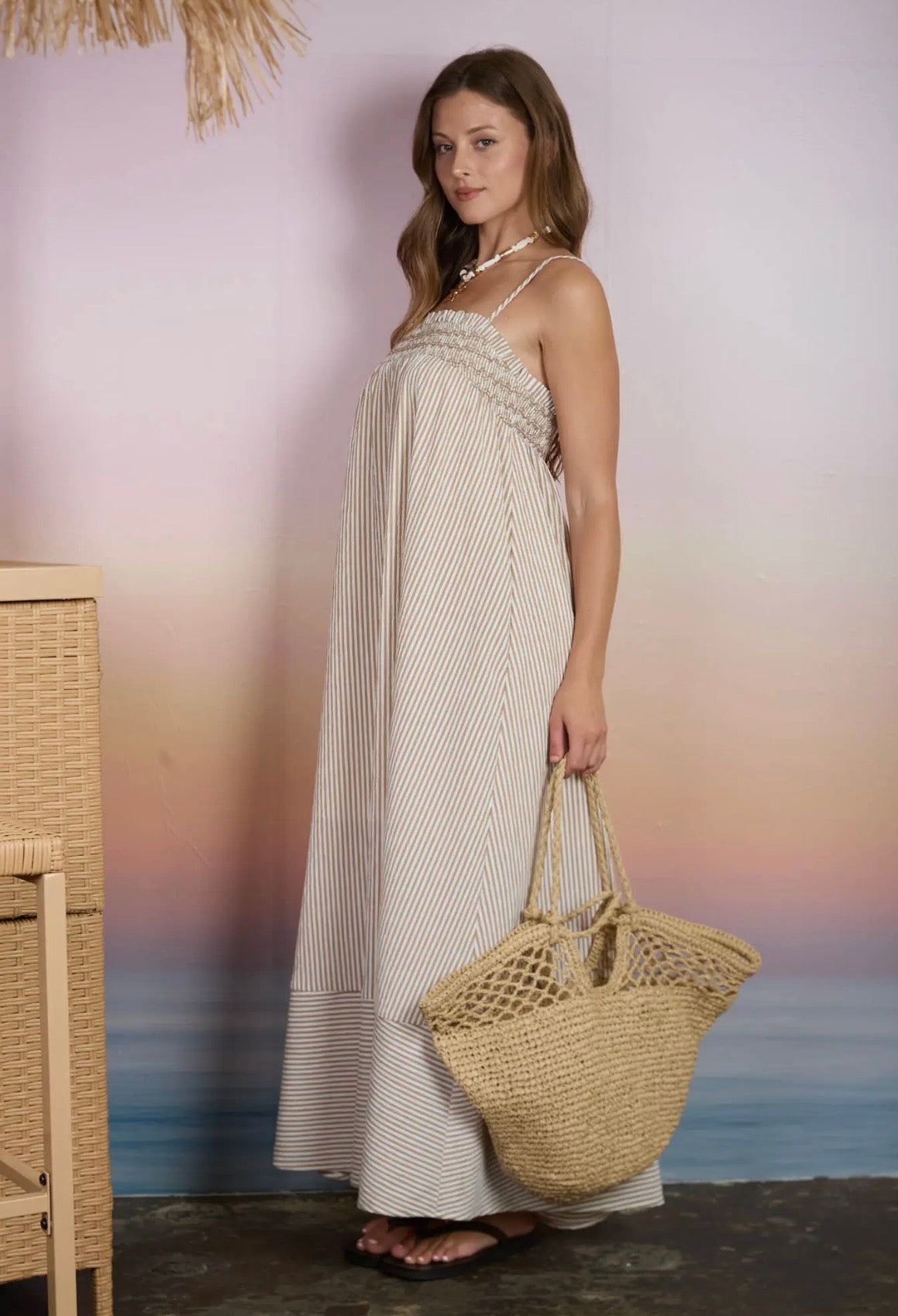 Beachin Midi Dress