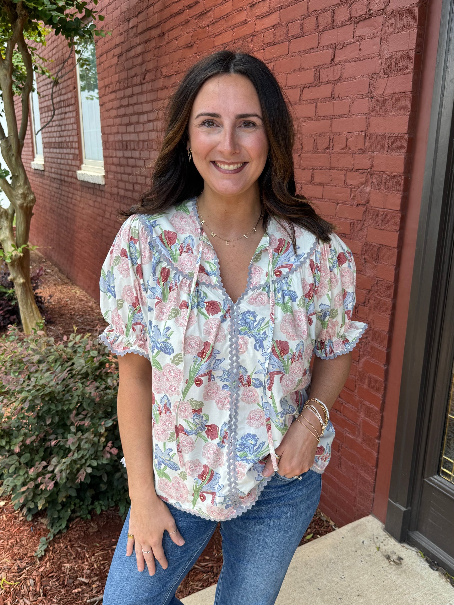 Roma Ric-Rac Blouse